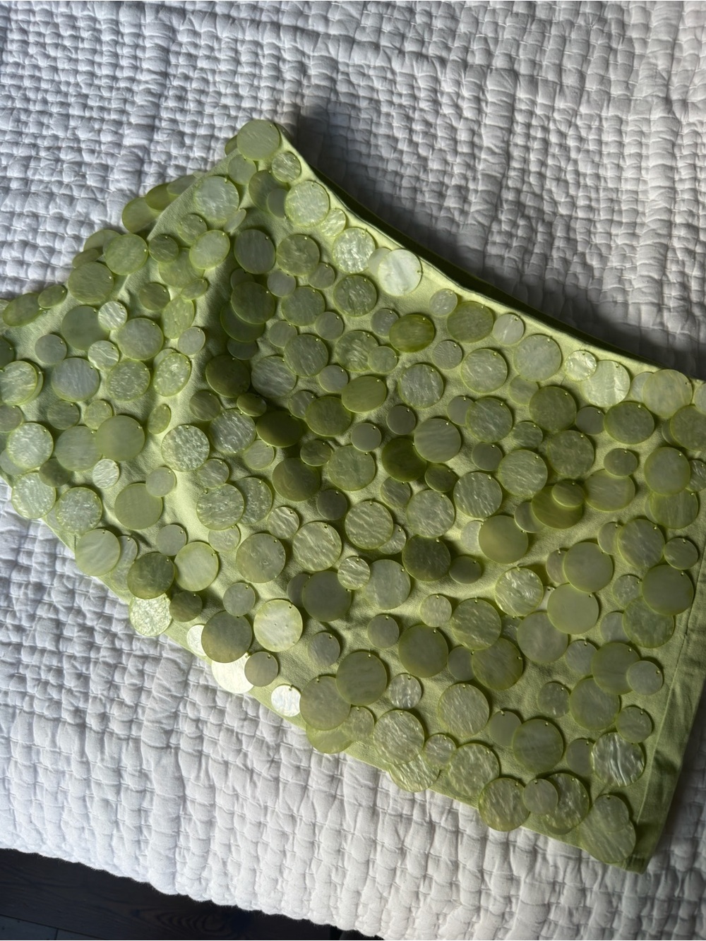Peppermayo Movie Star Mini Skirt - Green - Picture 9 of 13